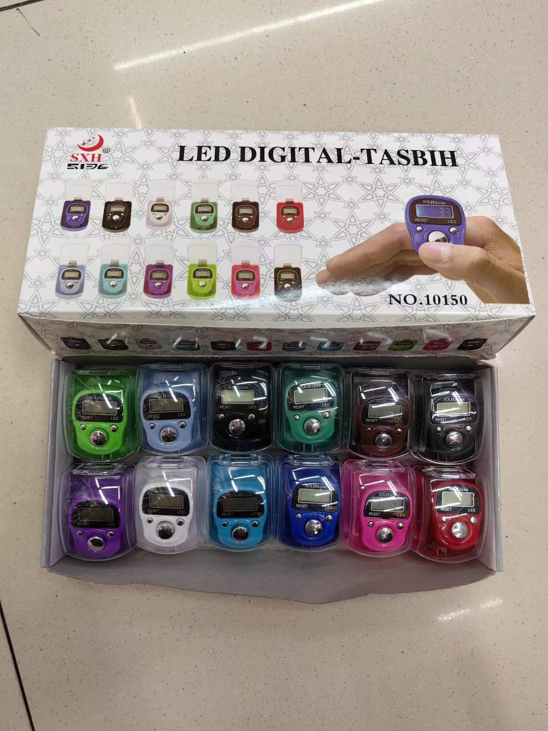 Digital Tasbih Counter LED (Model 10150)