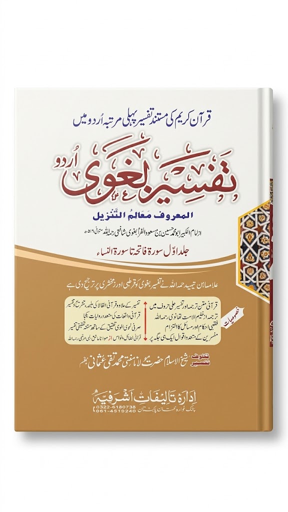 Tafsir e Baghawi (6 Volume Set) | تفسیر بغوی (6 جلدوں کا سیٹ)