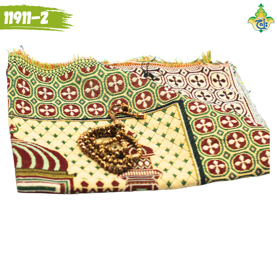 Gift Pack — Prayer Mat and Tasbih (Taj 11911-2) | گفٹ پیک (جائے نماز اور تسبیح)