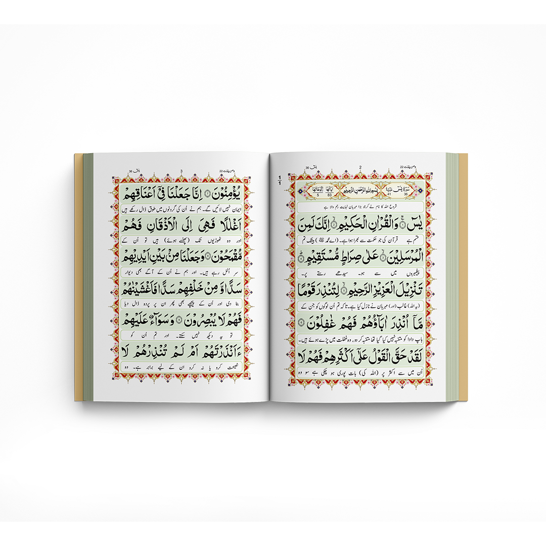 Surah Yaseen Mutarjam QYT-5J Art Paper