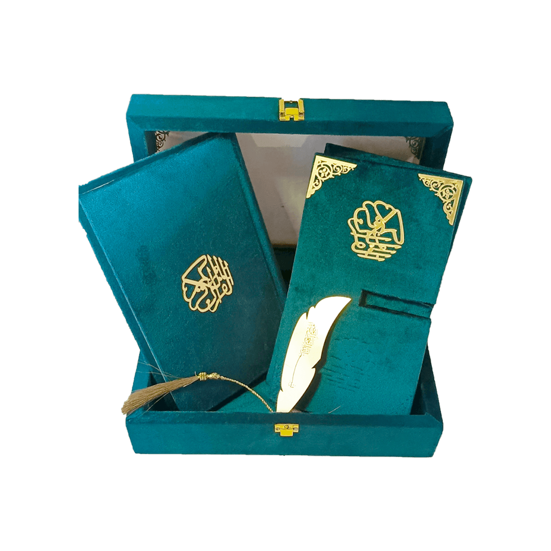 Holy Quran 16/18T-J (J.E) (R) With Crystal Box - Black