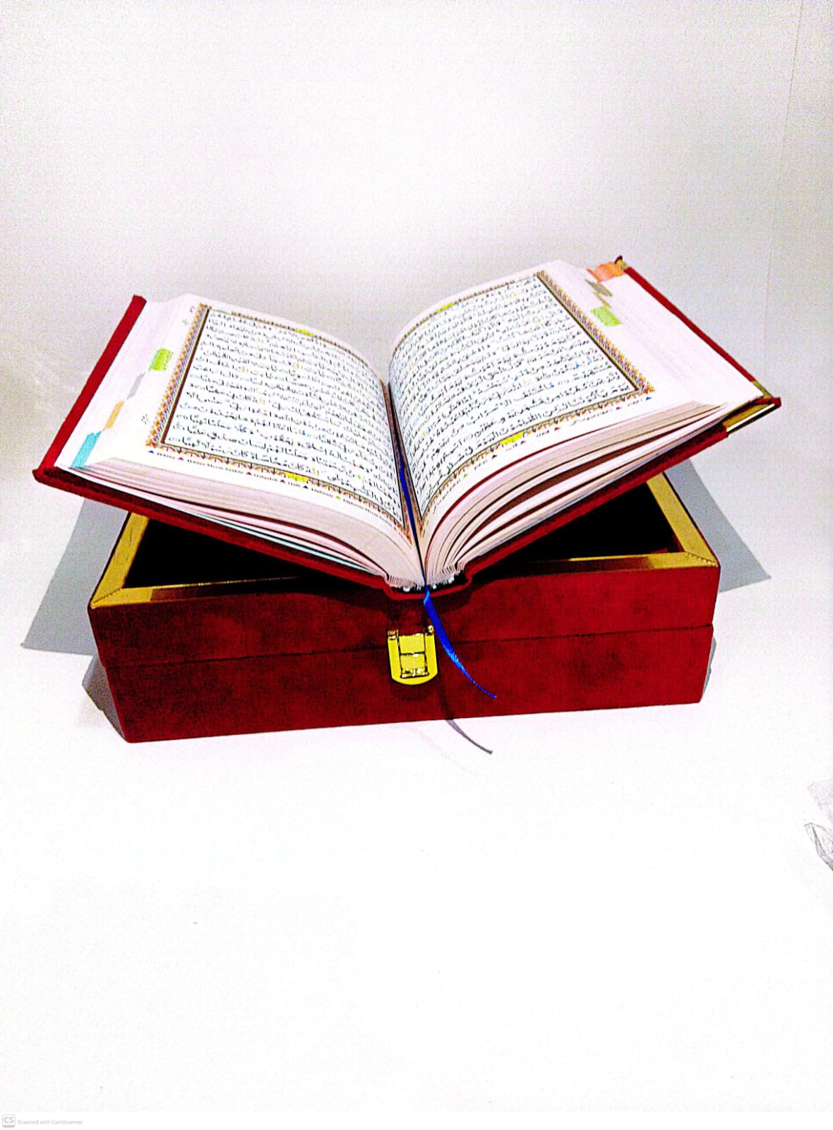 Holy Quran 15/19T-J With Box (J.E) (R) - Green