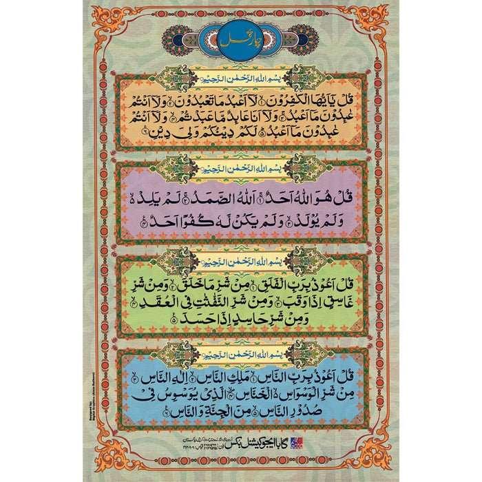 Chart No 54 (چار قُل)