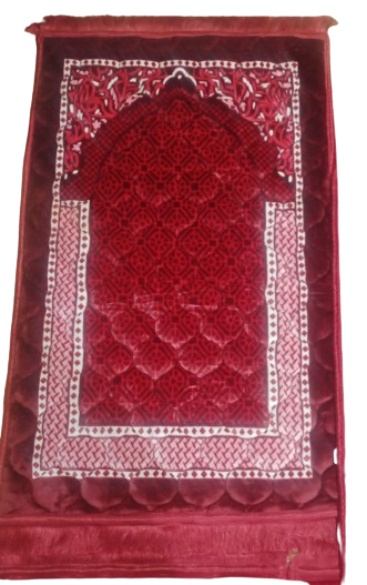 Al Shams Luxury Prayer Matt Dark Red