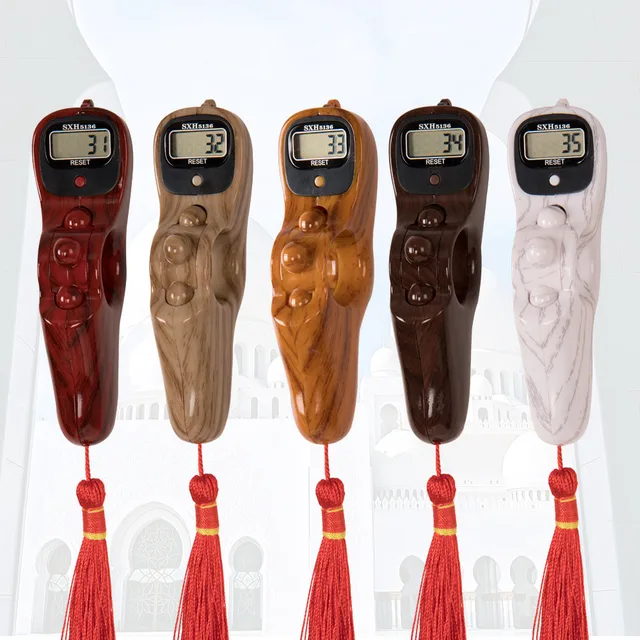 New Electronics Tasbeeh digital tally counter easy resettable
