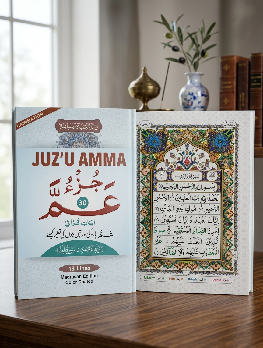 JUZ’U AMMA (Para 30)Madrasah Edition Color Coated(503-L)
