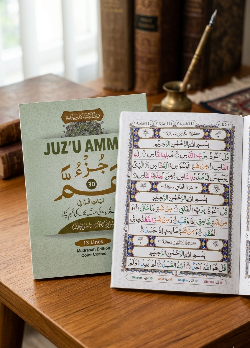 JUZ’U AMMA (Para 30)Madrasah Edition Color Coated(503)