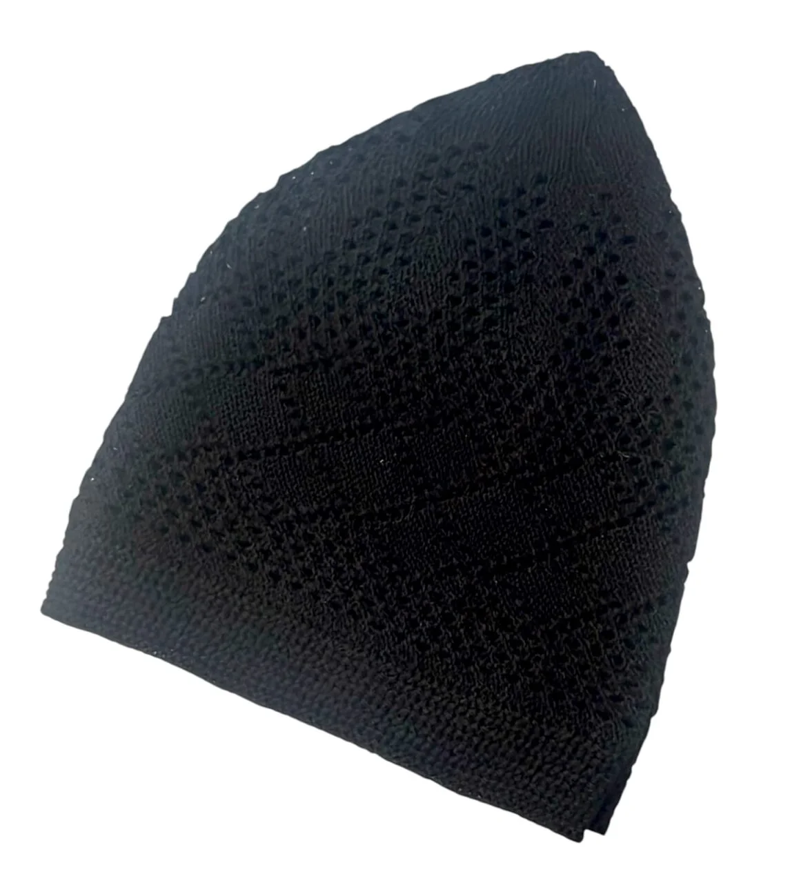 KNITTED PRAYER CAP (BLACK)