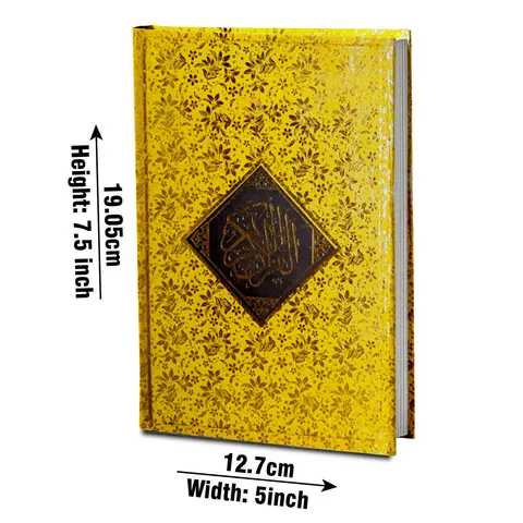 Holy Quran 15 Line Tajweedi (Colour-Coded), Rexine Hard Binding (Taj 828-4G) | قرآن مجید ۱۵ سطری تجویدی