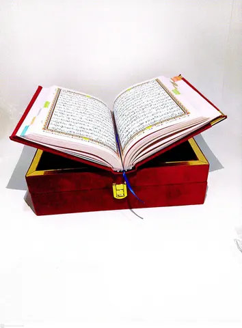 Holy Quran 15/19T-J With Box (J.E) (R) - Green